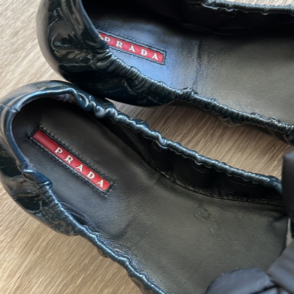 Prada Ballet Flats Bow 🎀 - Picture 2 of 7